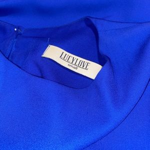 LUCYLOVE Royal Blue Shift Dress